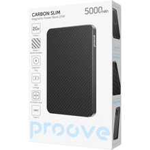 Powerbank PROOVE Carbon Slim 5000mAh 20W Black (PBCS20010001)
