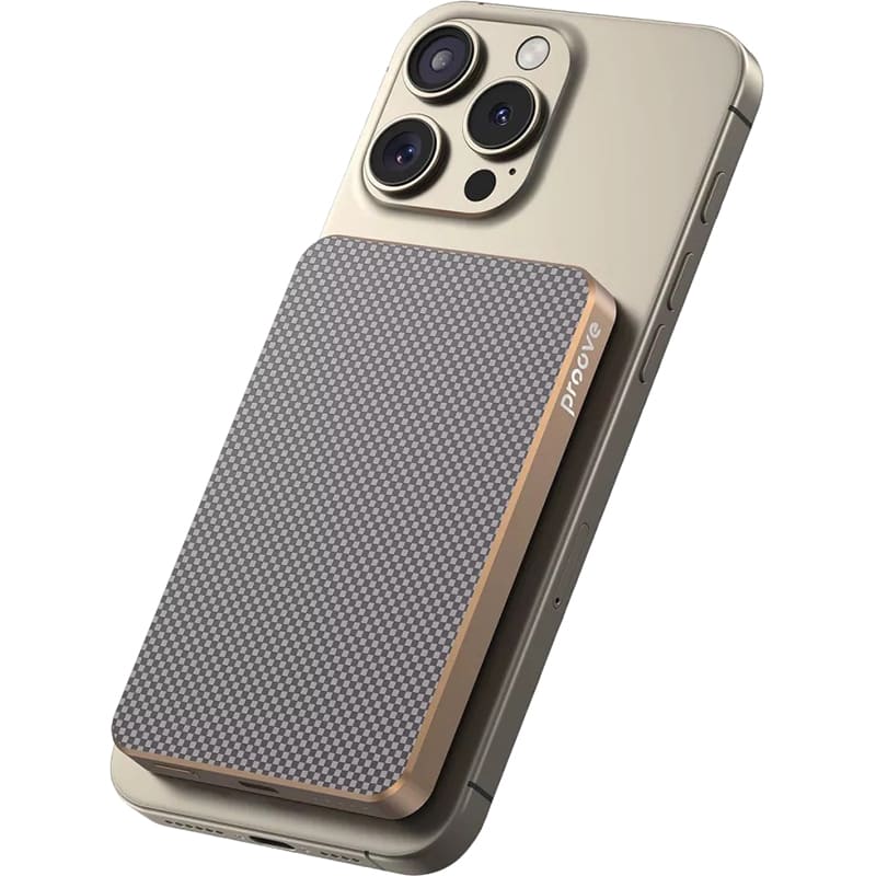 Powerbank PROOVE Carbon Slim 5000mAh 20W Sunflare (PBCS20010050) Емкость 5000