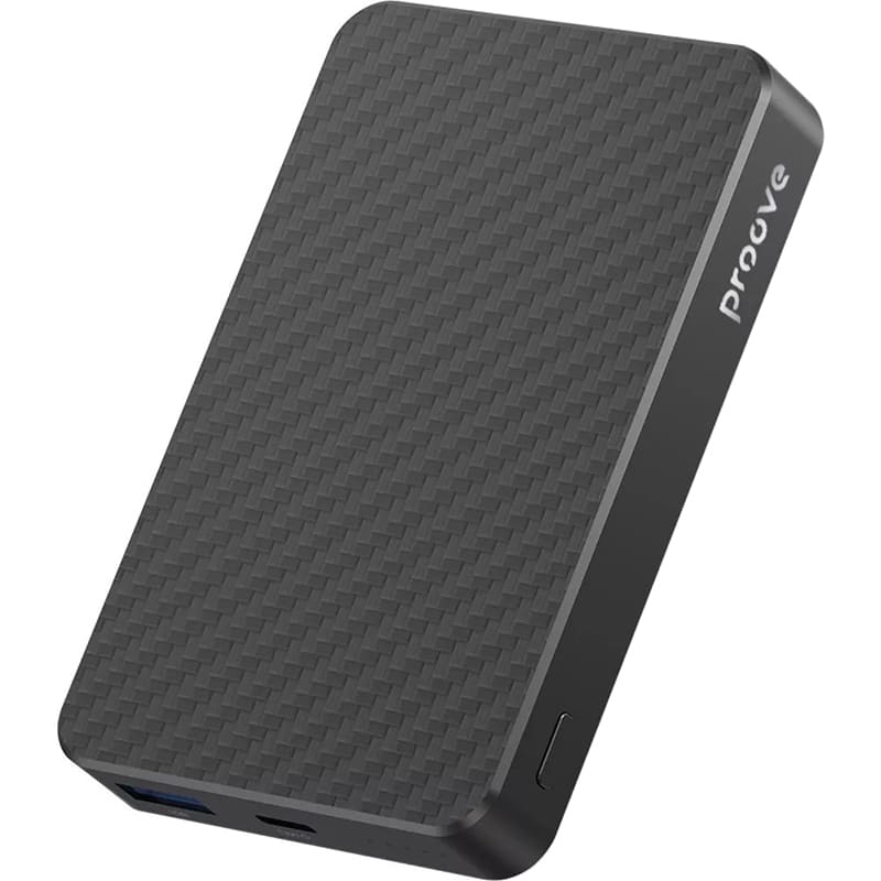 Powerbank PROOVE Carbon Slim 10000mAh 22.5W Black (PBCS22110001) Торговая марка Proove