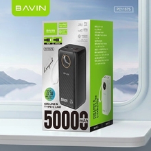 Powerbank BAVIN PC1157S 50000 mAh 22.5W Black (Y-PC1157S-BK)