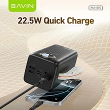 Powerbank BAVIN PC1157S 50000 mAh 22.5W Black (Y-PC1157S-BK)