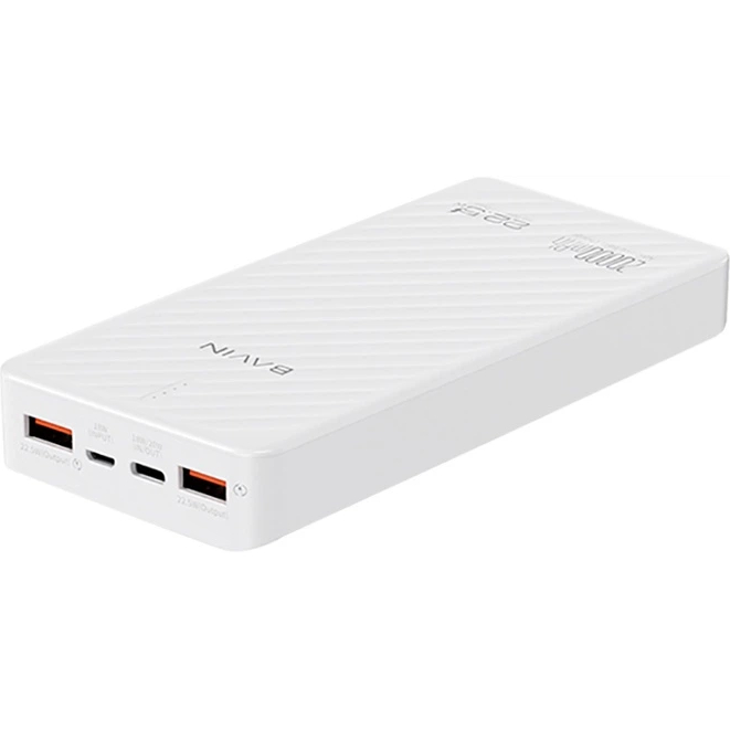 Powerbank BAVIN PC1191 20000 mAh 22.5W White (Y-PC1191-WH) Торгова марка BAVIN