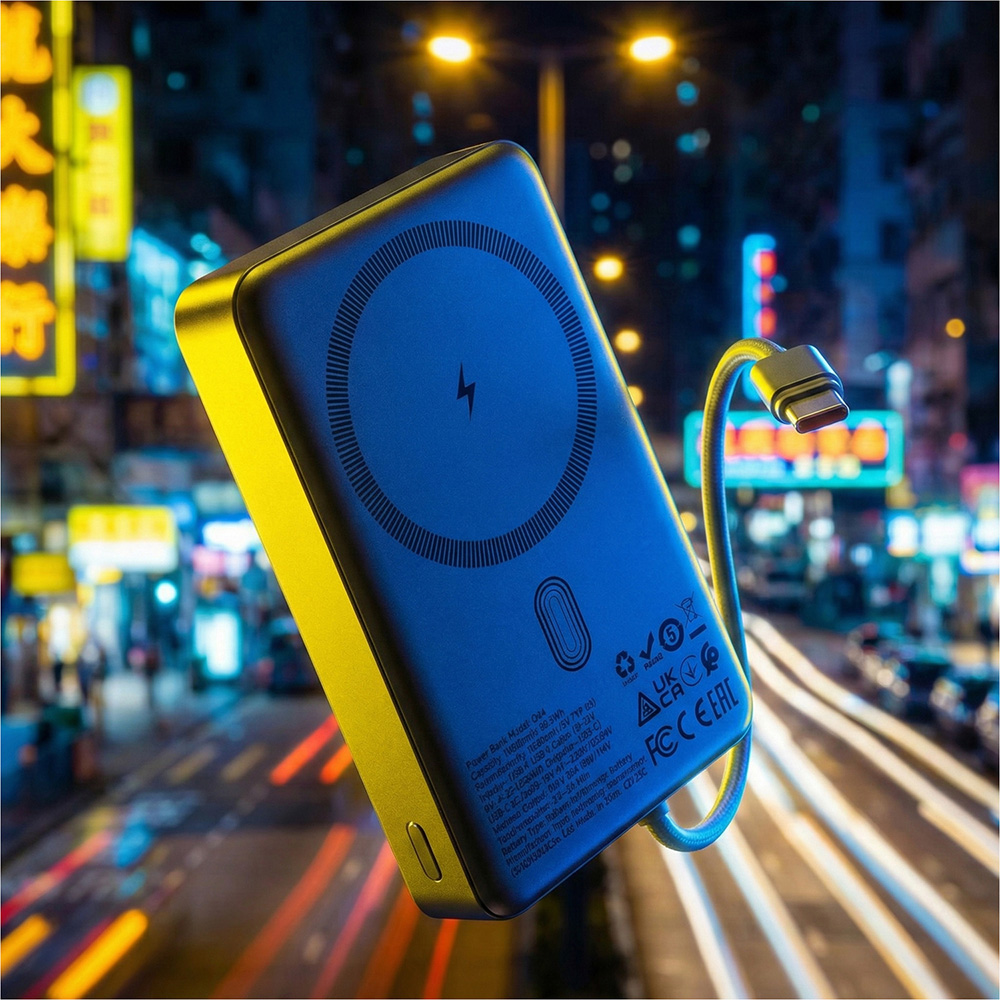 Покупка Powerbank HOCO Q44 Origen Dual PD20W Magnetic 10000mAh Metal Gray (714983)