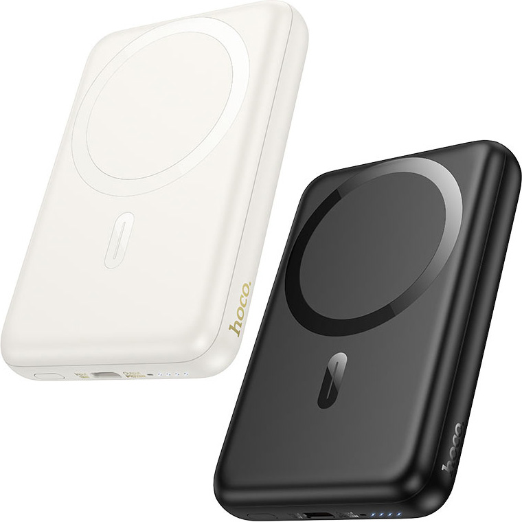 Powerbank HOCO J141 Grace 10000mAh PD20W Magnetic Black (714984) Вхідний роз'єм USB Type-C