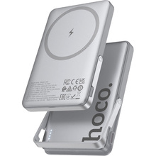 Powerbank HOCO Q36 Sunlight 5000mAh PD20W Magnetic Metal Grey (714986)