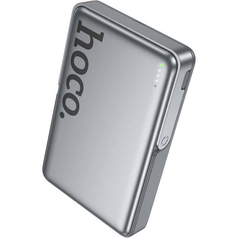 Powerbank HOCO Q36A Sunlight 10000mAh PD20W Magnetic Metal Grey (714987)