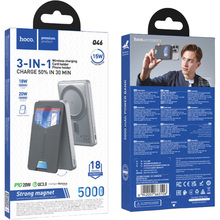 Powerbank HOCO Q46 Title 5000mAh PD20W Magnetic Grey (714988)