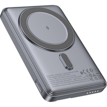 Powerbank HOCO Q46 Title 5000mAh PD20W Magnetic Grey (714988)