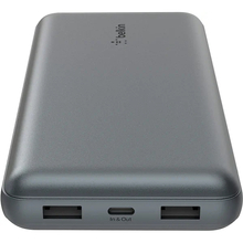 Powerbank BELKIN 10000 mAh 15 Вт Gray (BPB011BTGY)