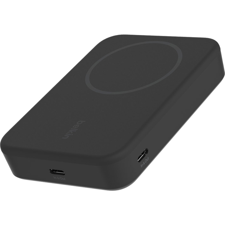Powerbank BELKIN 10000mAh Magnetic Qi2 Black (BPD008BTBK) Емкость 10000
