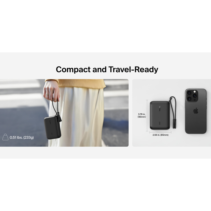 В Україні Powerbank BELKIN 10000 mAh 20 Вт Black (BPB027HQBK)