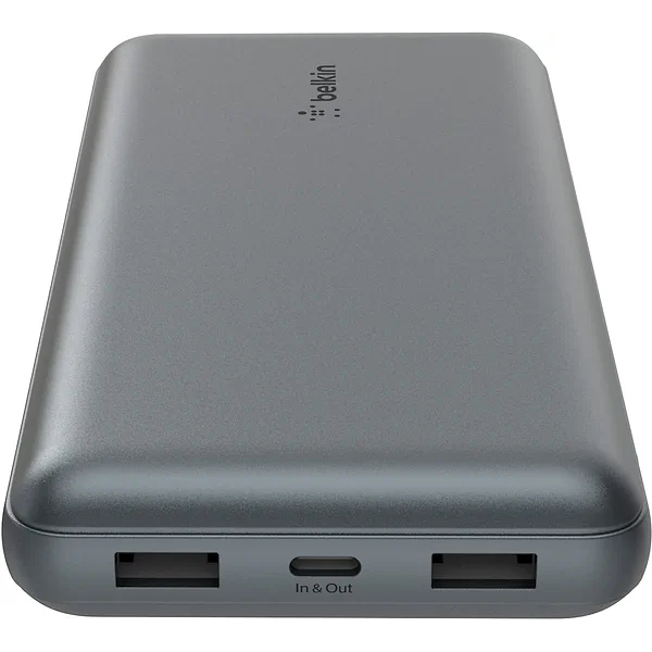 Powerbank BELKIN 20000 mAh 15 Вт Gray (BPB012BTGY) Тип акумулятора Li-Ion