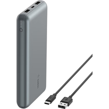 Powerbank BELKIN 20000 mAh 15 Вт Gray (BPB012BTGY)