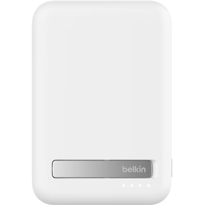 Powerbank BELKIN 8000 mAh 15 Вт Magnetic Qi2 White (BPD007BTWH)