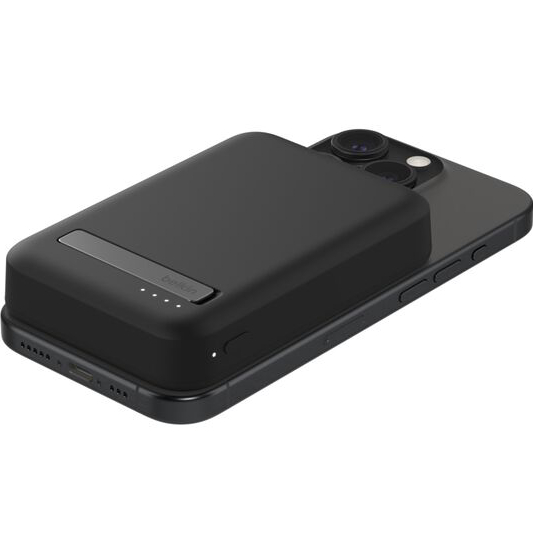 Powerbank BELKIN 8000 mAh 15 Вт Magnetic Qi2 Black (BPD007BTBK) Входной разъем USB Type-C