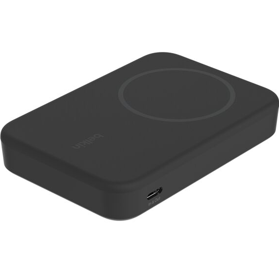 Powerbank BELKIN 8000 mAh 15 Вт Magnetic Qi2 Black (BPD007BTBK) Тип аккумулятора Li-Ion