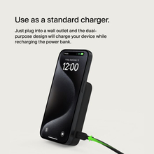 Powerbank BELKIN 8000 mAh 15 Вт Magnetic Qi2 Black (BPD007BTBK)