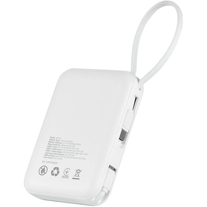 Фото Powerbank BREVIA 10000mAh 22.5W Type-C + Lightning (45122)