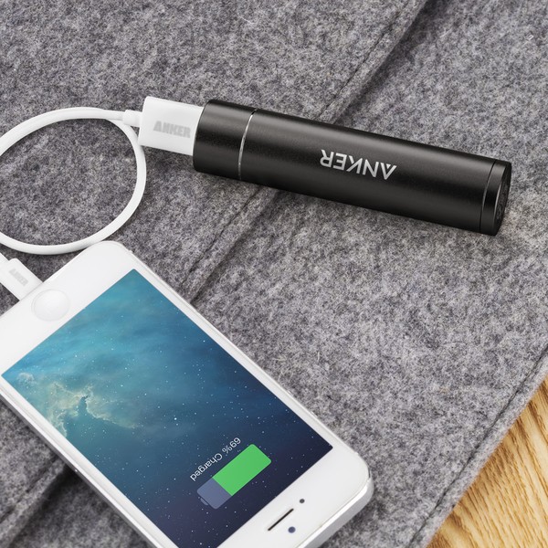 Powerbank ANKER PowerCore+ mini 3350mAh Black (A1104H11) Торгова марка ANKER