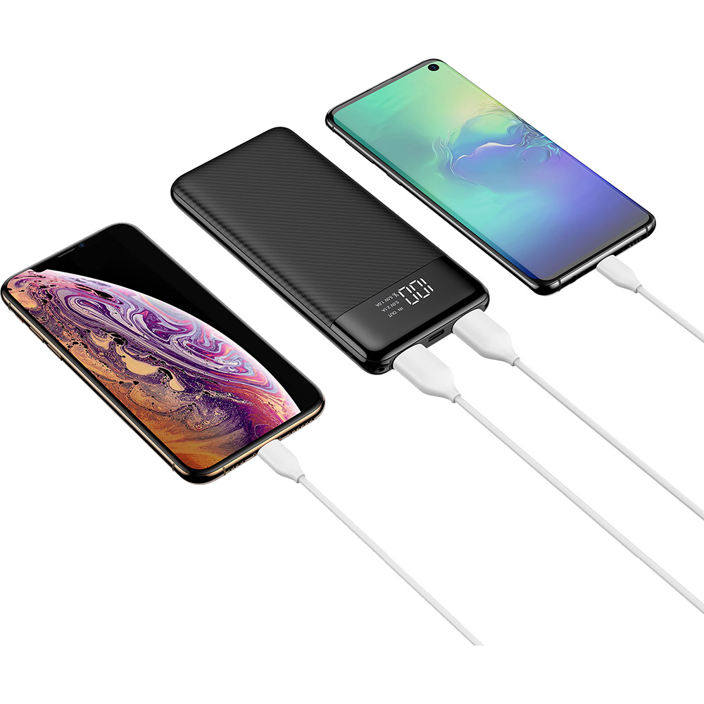 Powerbank VEGER W1087 10000 mAh 10W Black Емкость 10000