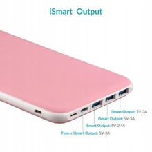 Powerbank CHARMAST W2002C 26800mAh 15W Pink