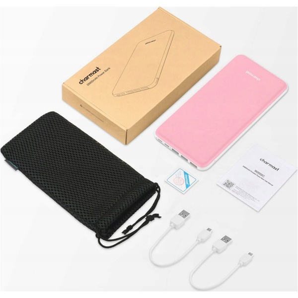 Фото Powerbank CHARMAST W2002C 26800mAh 15W Pink