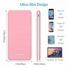 Powerbank CHARMAST W2002C 26800mAh 15W Pink