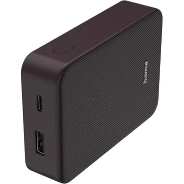 Powerbank HAMA 10000mAh 15W Plum Емкость 10000
