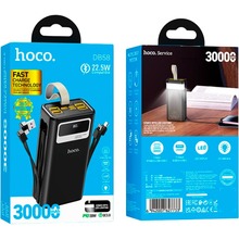 Powerbank HOCO DB58 Plentiful 30000mAh 22.5W Black (715030)