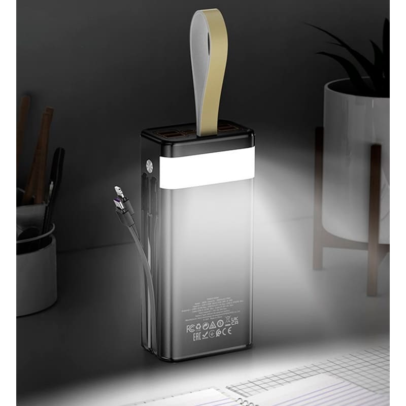 Фото Powerbank HOCO DB58 Plentiful 30000mAh 22.5W Black (715030)