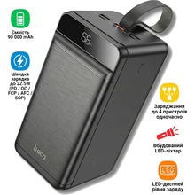 Powerbank HOCO DB61 Jade 90000mAh 22.5W Black (715031)