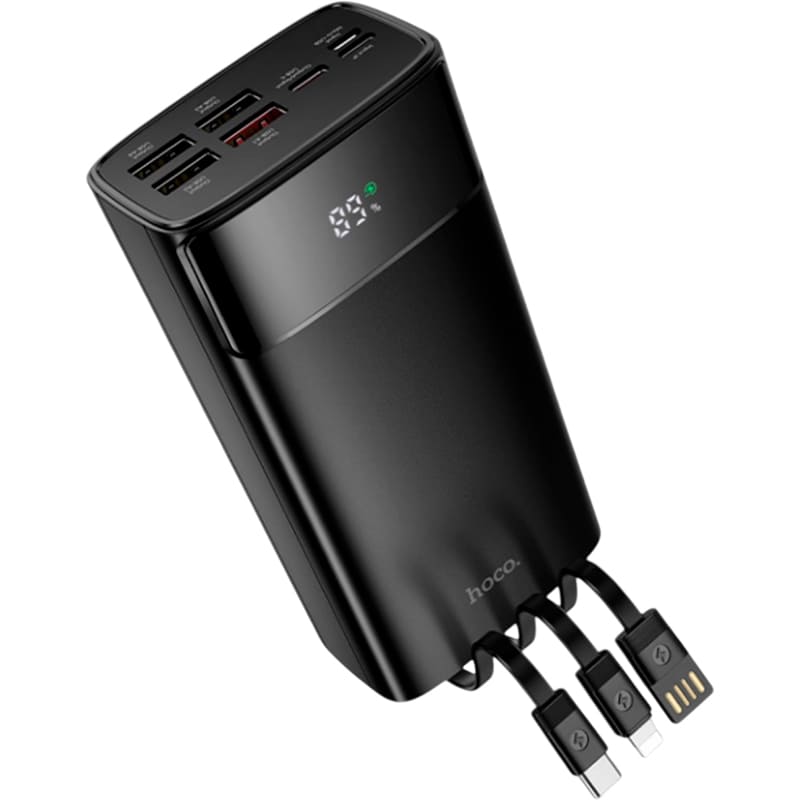 Powerbank HOCO DB89B Element 30000mAh 22.5W Black (715032) Торгова марка HOCO