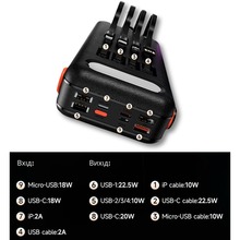 Powerbank HOCO DB33 Plus Rising 30000mAh 22.5W Black (715033)