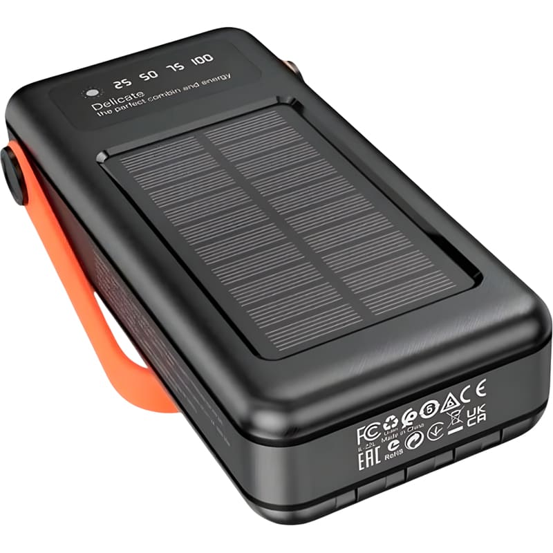 Powerbank HOCO DB33 Plus Rising 30000mAh 22.5W Black (715033) Емкость 30000