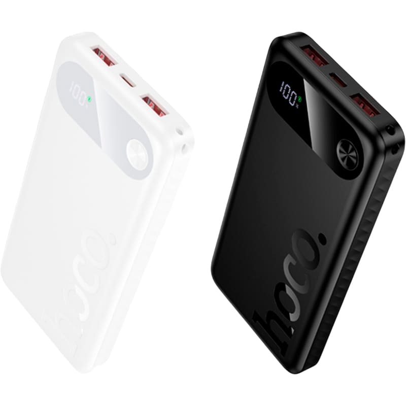 Внешний вид Powerbank HOCO J154 Victorious 10000mAh PD20W + QC22.5W White (715034)