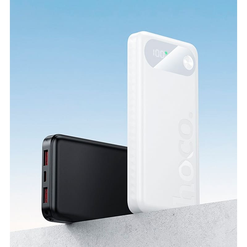 Powerbank HOCO J154 Victorious 10000mAh PD20W + QC22.5W White (715034) Входной разъем USB Type-C
