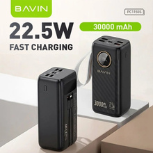 Powerbank BAVIN PC1155S 30000 mAh Black (Y-PC1155S-BK)
