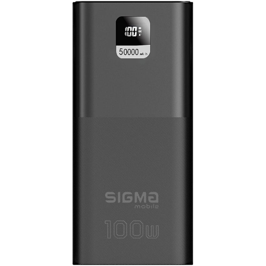 Powerbank SIGMA X-power SI50A6QLX 50000 mah 100W Black (4827798741313)