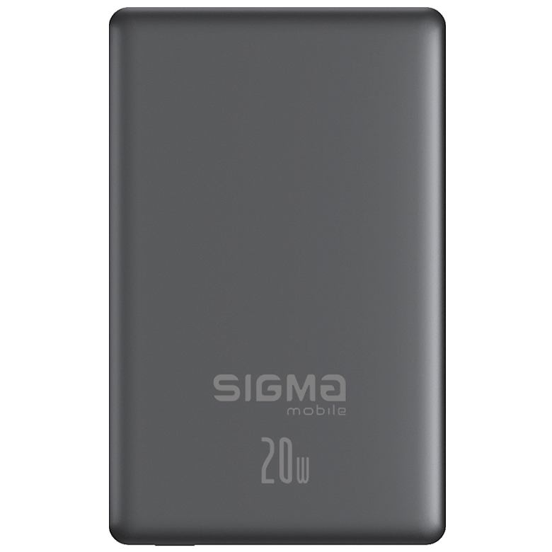 Powerbank SIGMA X-power SI10A7QL-MAG 10000 mah 20W Grey (4827798955116)