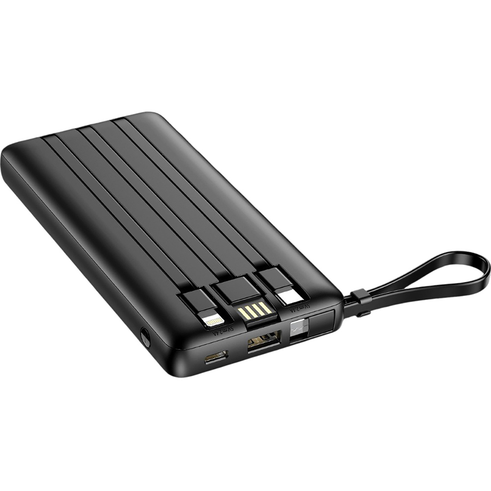Powerbank VEGER 10000mAh (W1116.black) Ємність 10000