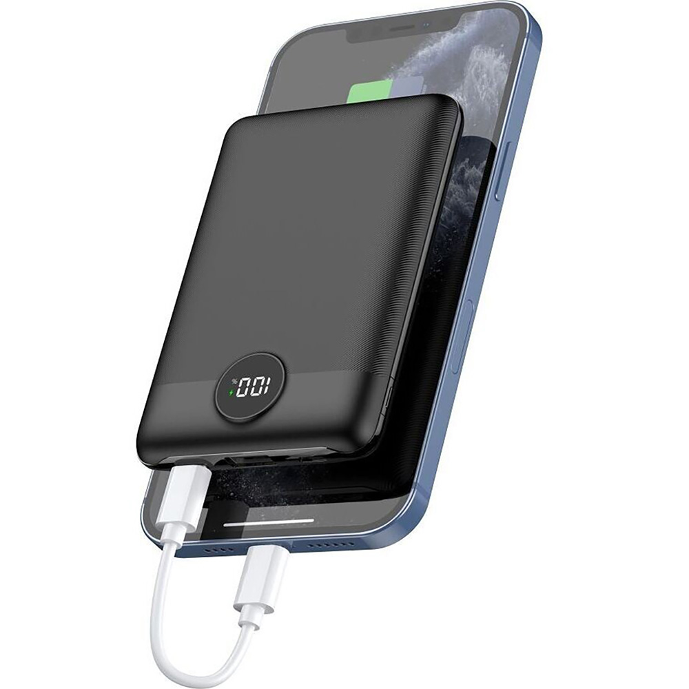 Powerbank VEGER 10000mAh (W1140.black) Емкость 10000