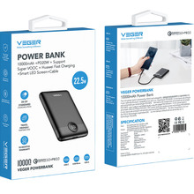 Powerbank VEGER 10000mAh (W1140.black)