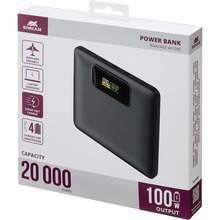 Powerbank RIVACASE RIVAPOWER VA1090 20000mAh 100W Black