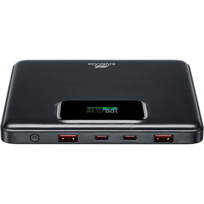 Зовнішній вигляд Powerbank RIVACASE RIVAPOWER VA1090 20000mAh 100W Black
