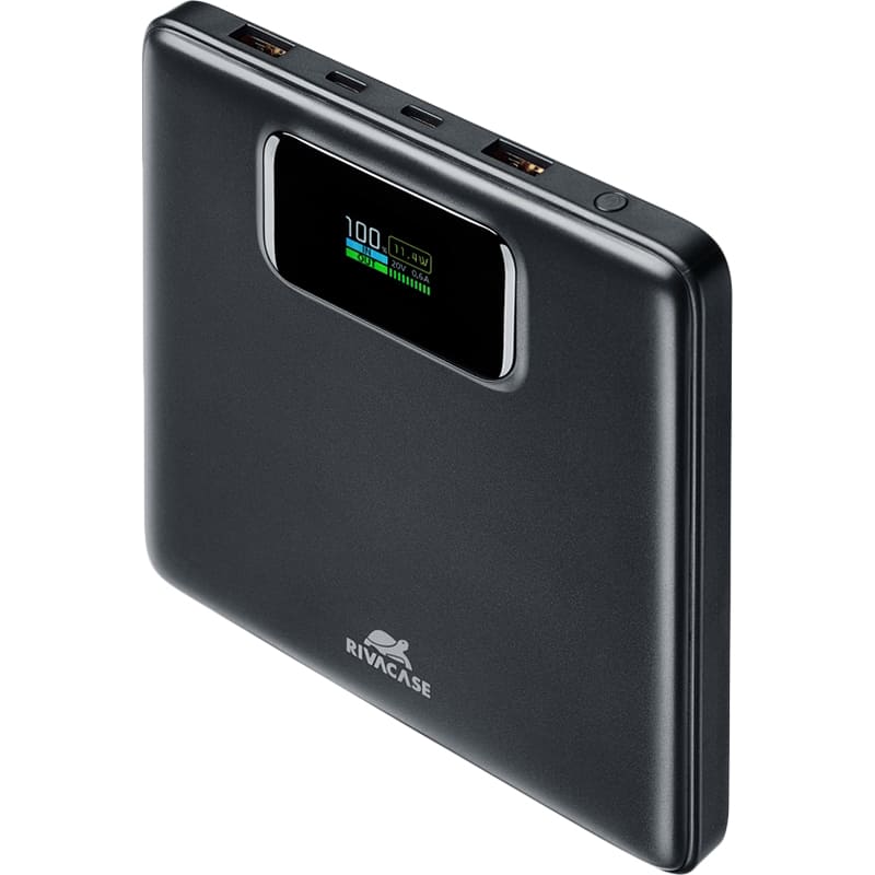 Powerbank RIVACASE RIVAPOWER VA1090 20000mAh 100W Black Ємність 20000