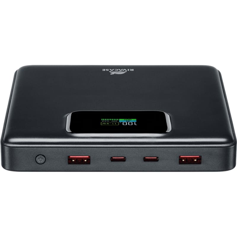 В Україні Powerbank RIVACASE RIVAPOWER VA1091 25800mAh 100W Black