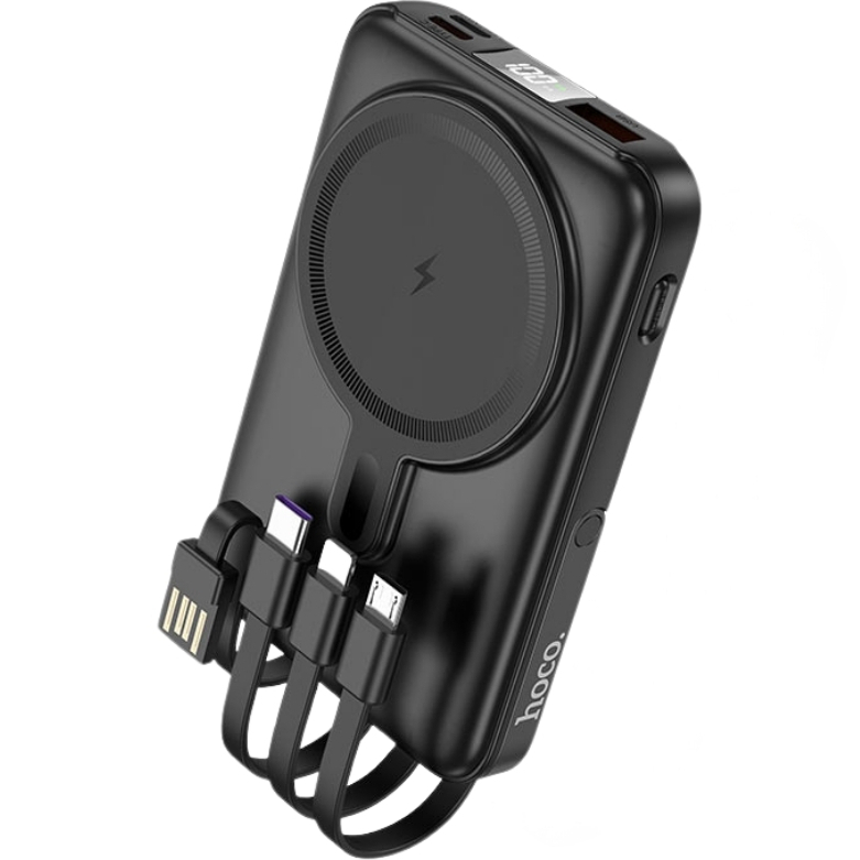 Powerbank HOCO J135 Rico 10000mAh 22.5W Black (715097) Ємність 10000