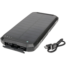 Powerbank PLATINET 10000mAh SOLAR PANEL WIRELESS CHARGER 15W 2X USB-A USB-C (PMPB10SPW15)