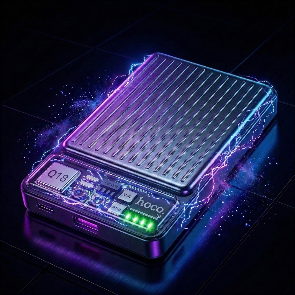 Фото Powerbank HOCO Q18 Tourer 10000 mAh 22.5W Black (715106)