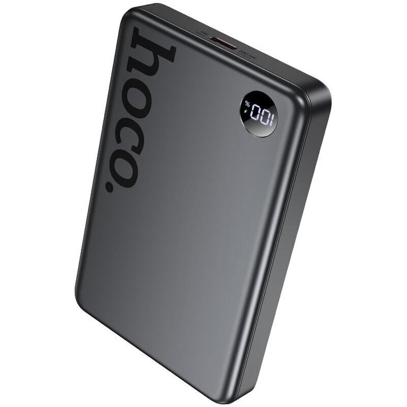 Powerbank HOCO Q34 Clever 10000 mAh Metal Gray (715107) Емкость 10000